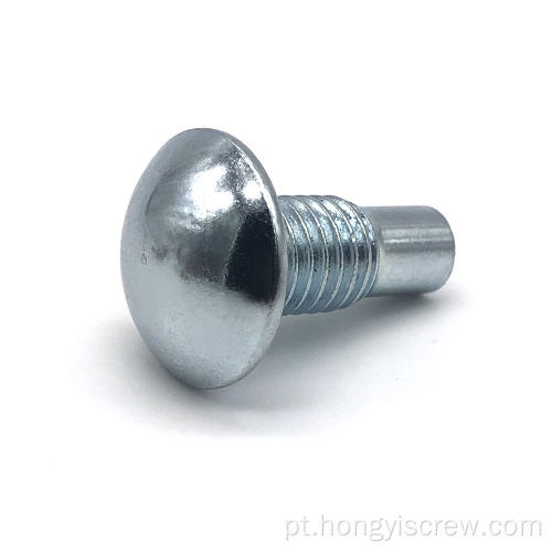 Galvanized Round Head Half Thread Transfolts Bushroom